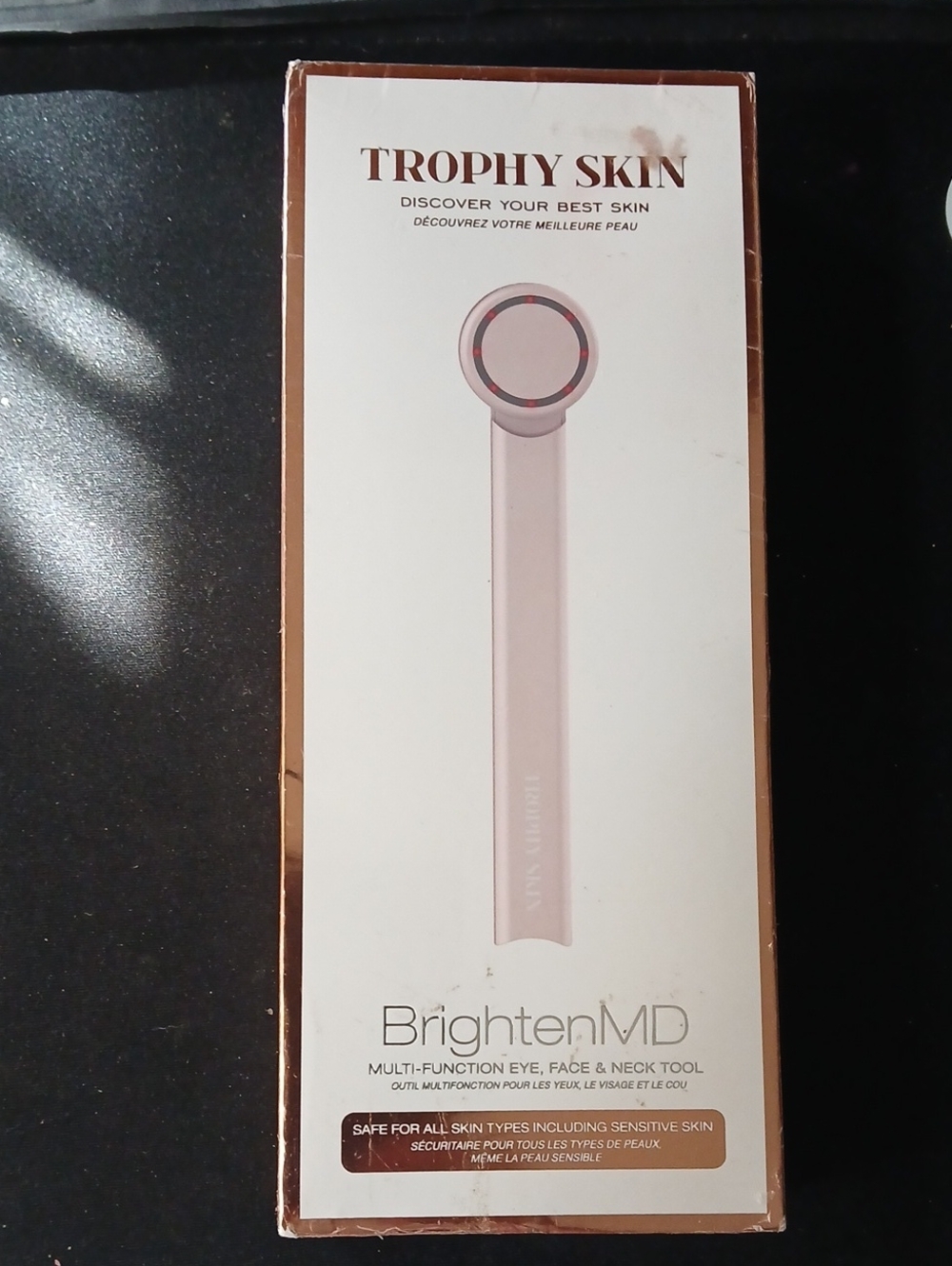 BrightenMD Multi-Function Eye, Face & Neck Tool USB Rechargable NIB Sealed